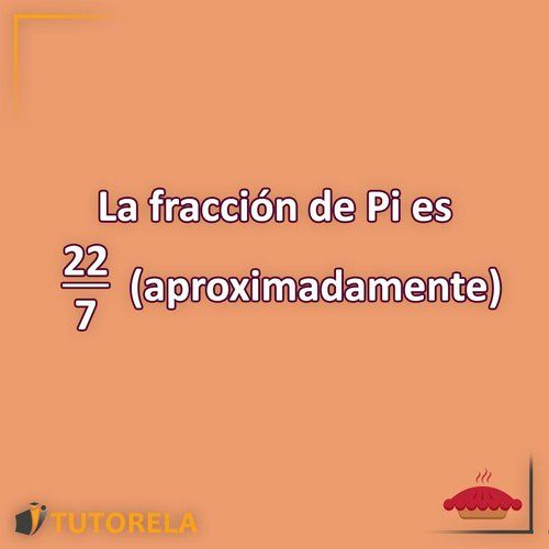 Expresión del número pi en la fracción