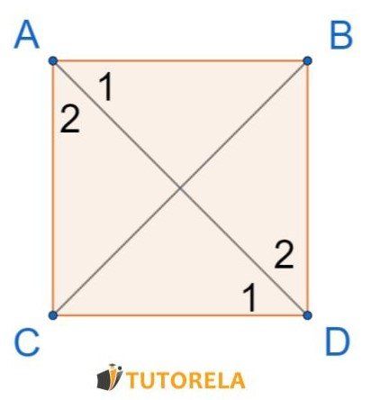 3 - Dado el cuadrado ABCD