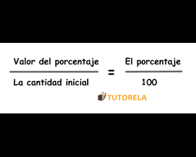 Calcular porcentaje