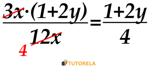 Extracción de factor común previo a la simplificación del numerador y del denominador