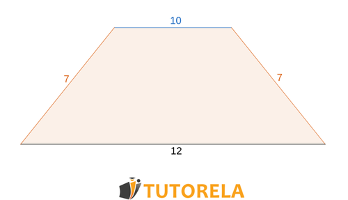 Ejercicio 6 Dado el trapecio de la figura