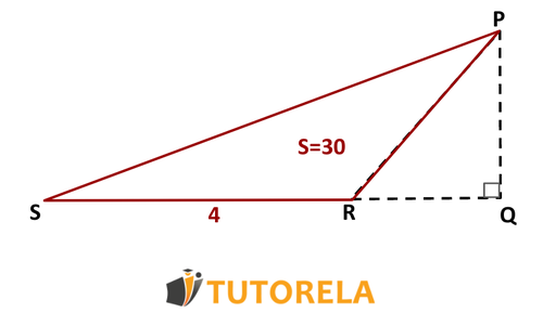 Ejercicio 3 Tarea  Dado el triángulo PRS