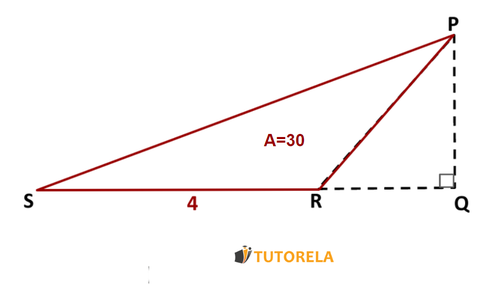 A -Ejercicio 3 Tarea  Dado el triángulo PRS