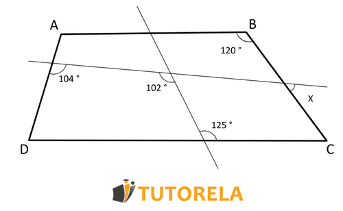 Dado el trapecio, encontrar el valor de X nuevo