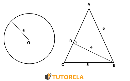 Ejercicio 4 Dados el triángulo y la circunferencia