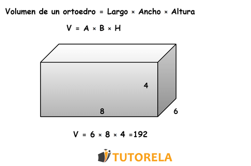 cámara operación Ajustable Cómo calcular el volumen de un prisma rectangular (ortoedro) | Tutorela