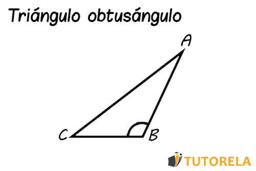 imagen de  un triangulo obtuso