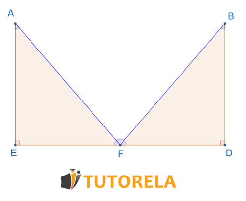 Según qué teorema de congruencia coinciden los triángulos ΔAEF≅ΔBDF