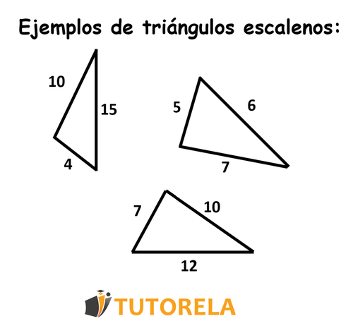 1.a. ejemplos de Triángulos escalenos