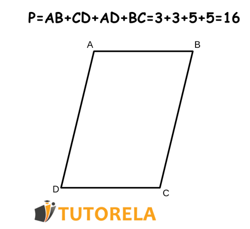 Ejemplo Dado el paralelogramo ABCD