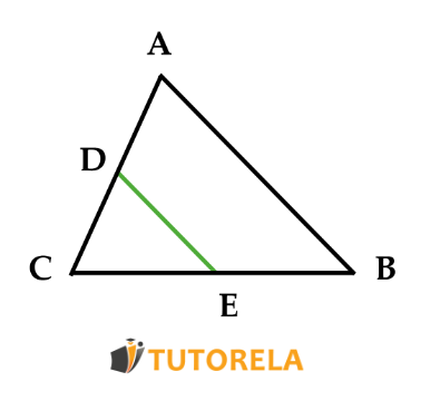 Podremos demostrar que hay un segmento medio en un triángulo