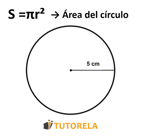 imagen - El radio mide 5  cm