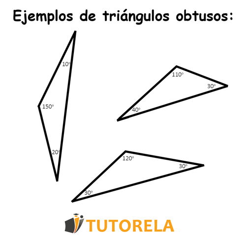tres tipos de triangulos