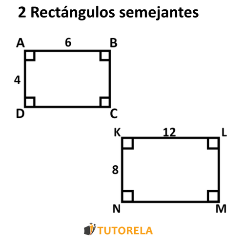 2 Rectángulos semejantes