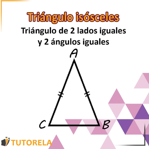 1- Triángulo isósceles
