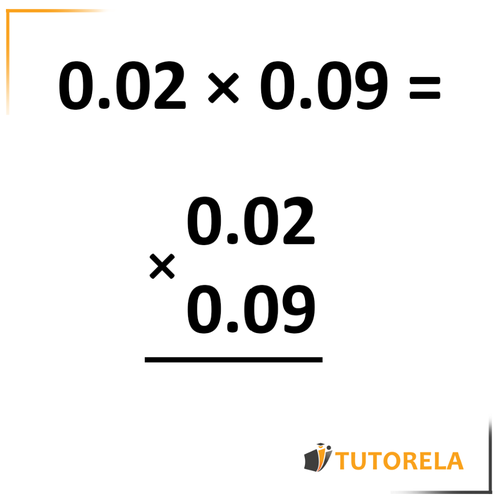 4a - el punto decimal quede debajo del otro punto decimal