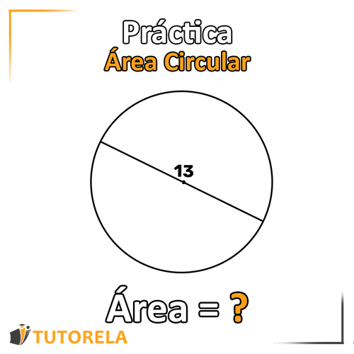 Práctica para calcular el área de un círculo 2