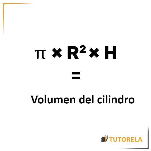 Volumen del cilindro