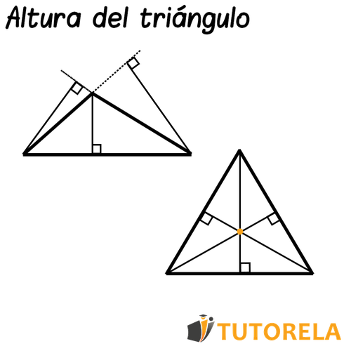 altura del triangulo