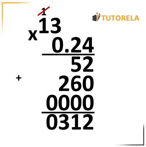 11a-  Escribamos el ejercicio claramente en forma vertical