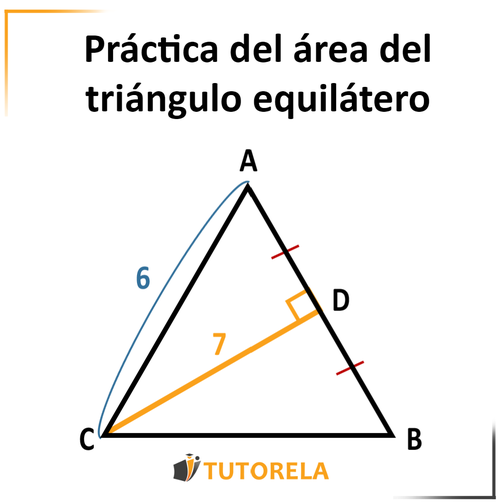 3a - Práctica del área del triángulo equilátero