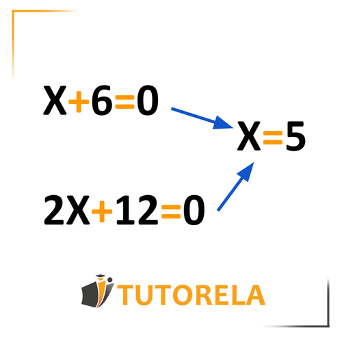 X=5 - Ecuaciones equivalentes