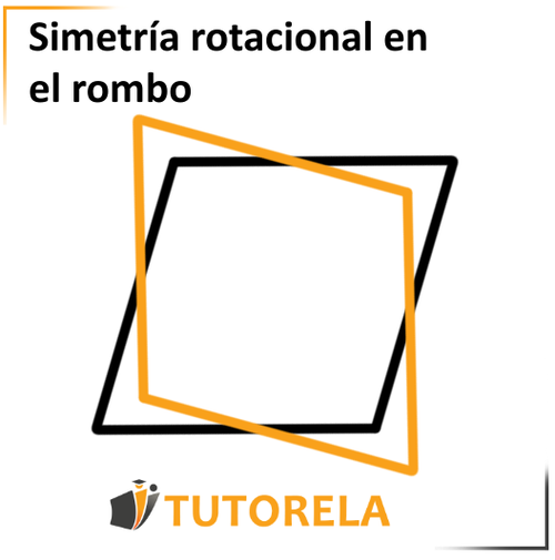 2- Simetría rotacional en el rombo