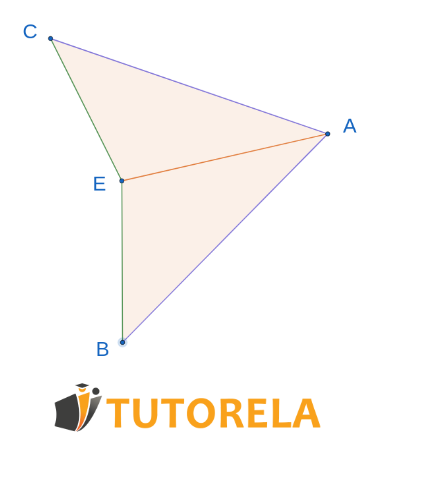 En la figura dada EC=EB AC=AB