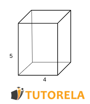 Dada que la superficie del ortoedro es igual 94 cm³