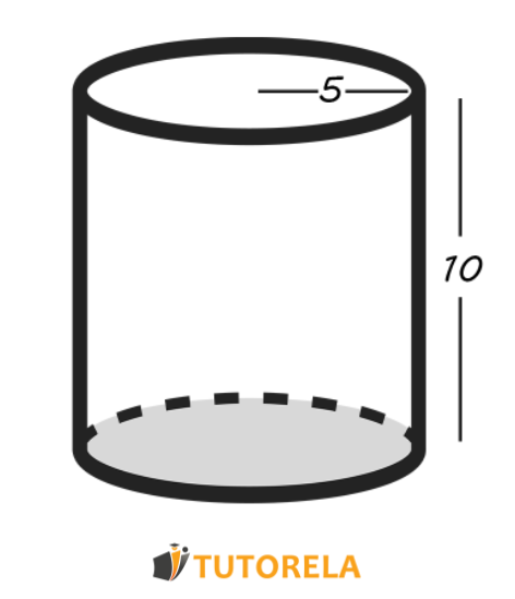 Ejercicio 1 Dado el cilindro que aparece en el dibujo